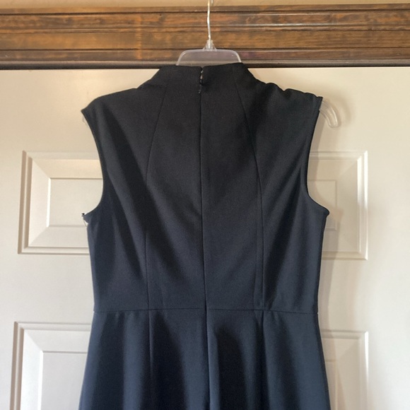 NWT Size 8 Ivanka Trump Black Sheath Dress with Copper/Gold Toned Accents (ABBA) - Picture 8 of 14